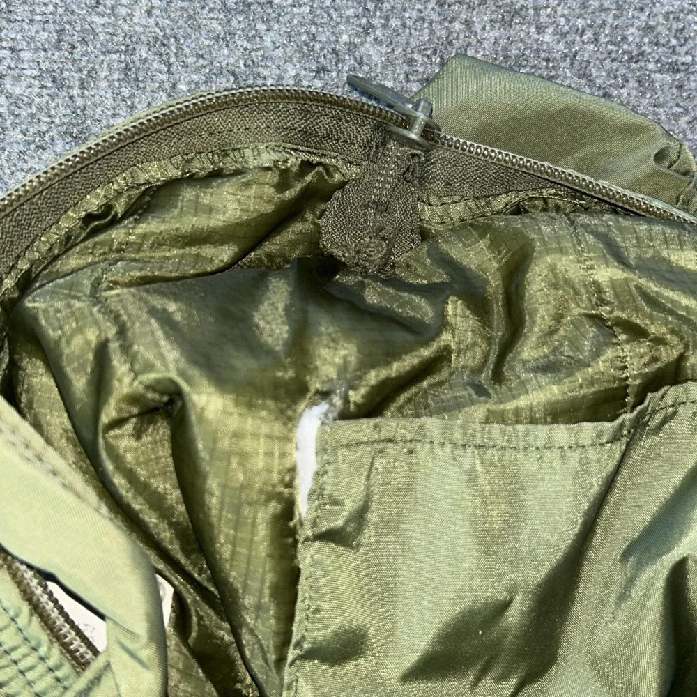 US Military Flyers Helmet Bag Vintage 1995 UNICOR 8415-00-782-2989 OD Green USA